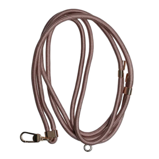 Adjustable lanyard Universal phone case lanyard 0.6mm Dark pink