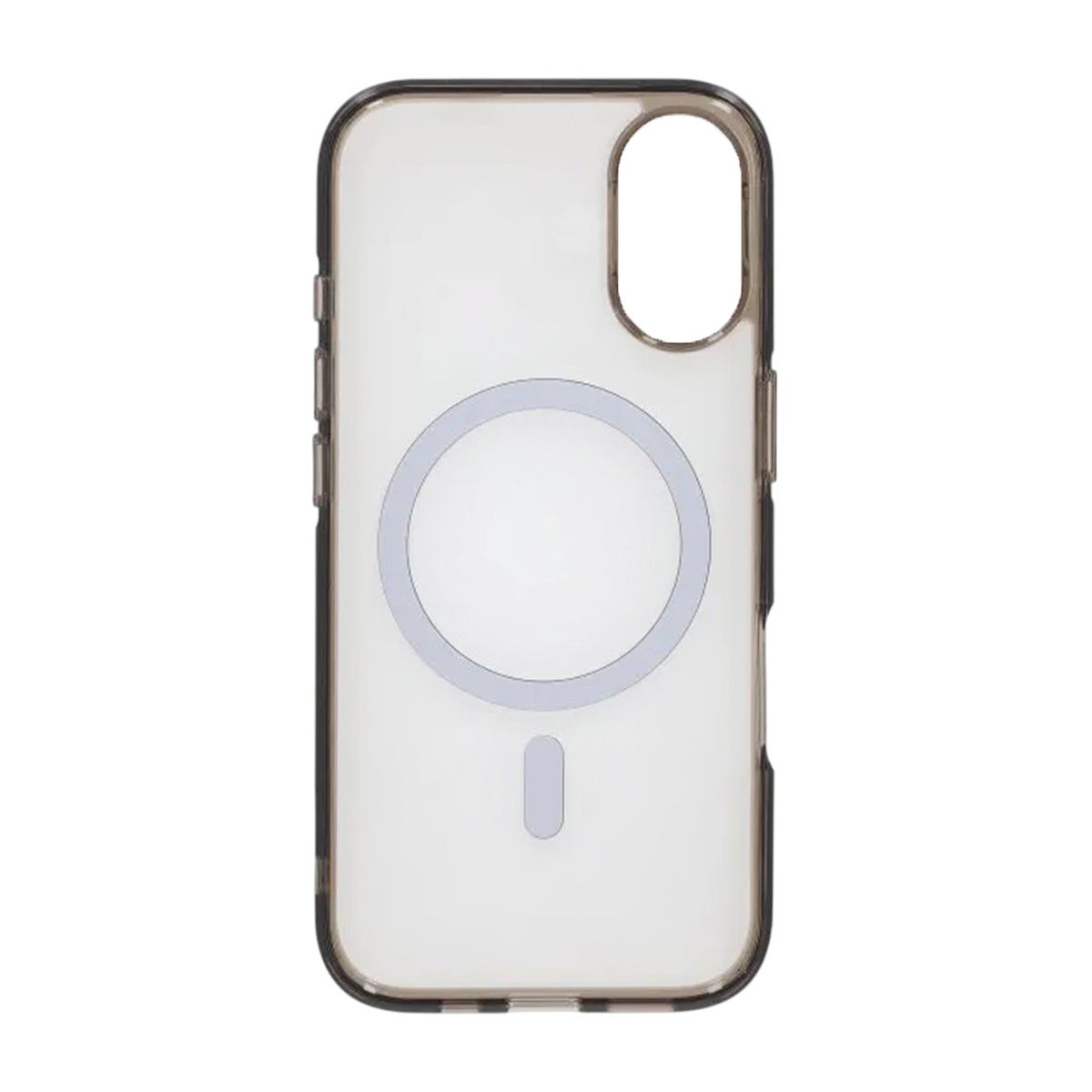 Mobilskal TPU Magsafe för iPhone 17 - Svart Transparent