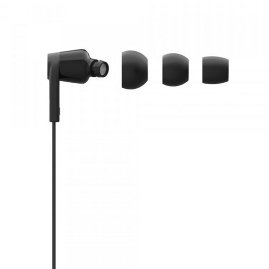 Belkin Rockstar Hörlurar med USB C - Svart