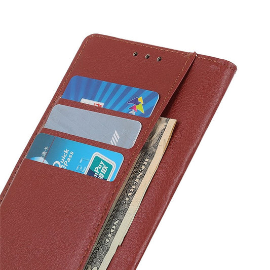Wallet Case with Flip Stand Redmi Note 11 - Brown