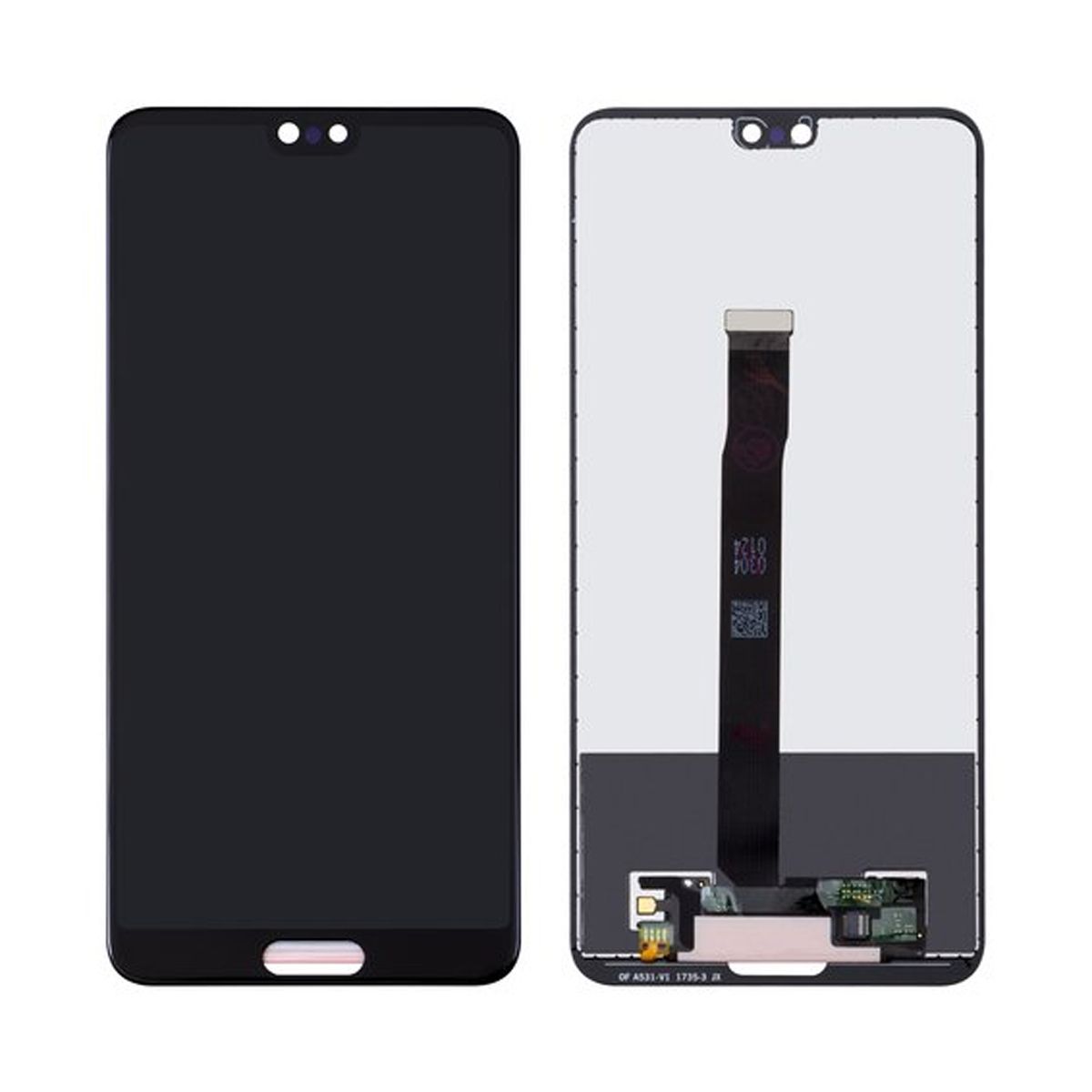 Huawei P20 Skärm/Display OEM - Svart