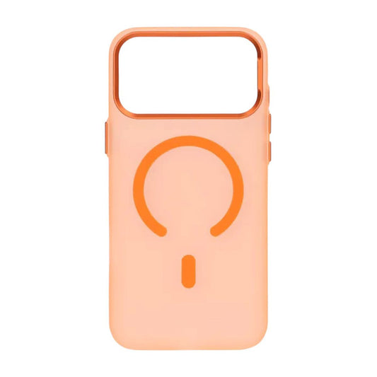 Mobilskal med kameraskydd iPhone för 17 Pro Max - Frostat Orange