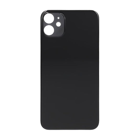 iPhone 11 Baksida Glas med Självhäftande tejp - Svart