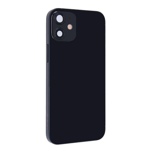 iPhone 12 Mini Back Cover with Full Frame - Black