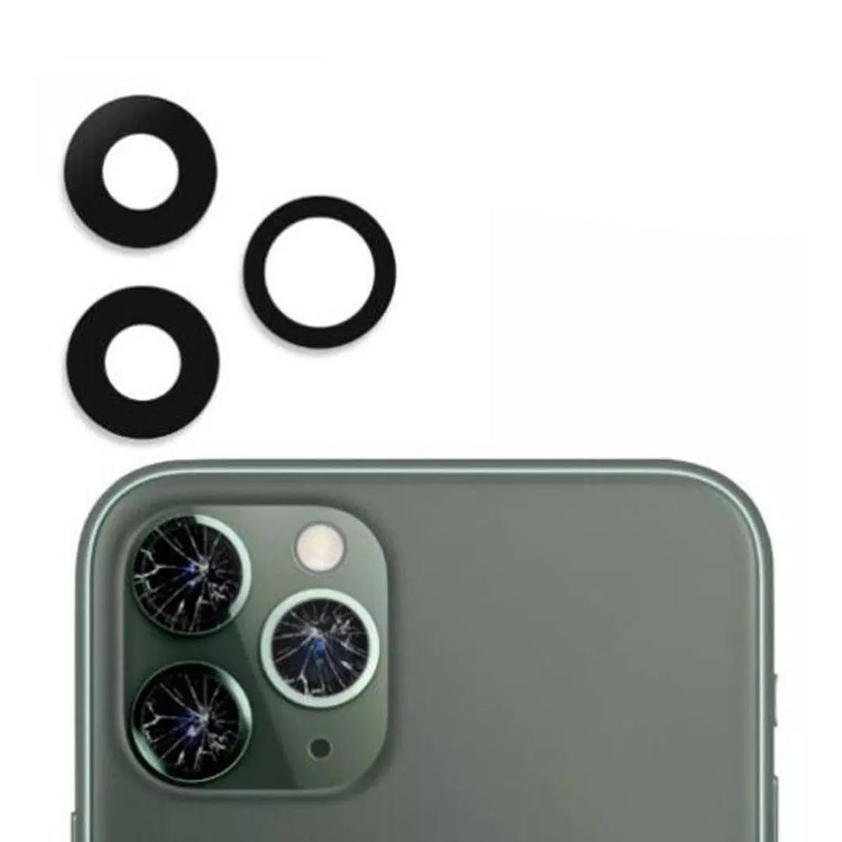 iPhone 12 Pro Kameraglas 3-pack