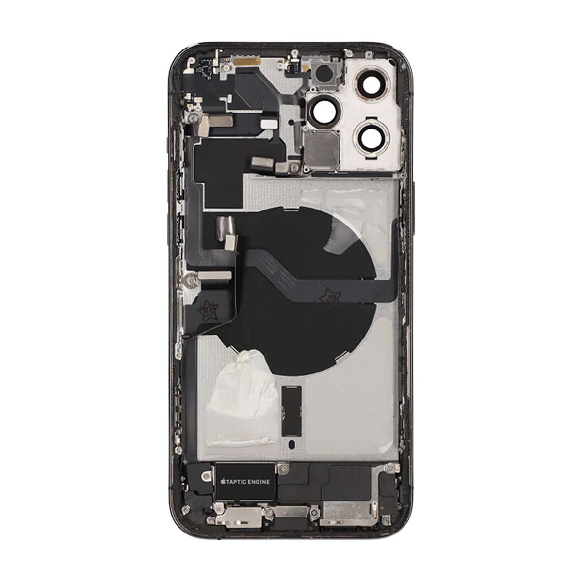 iPhone 12 Pro Max Back Cover with Full Frame - Graphite
