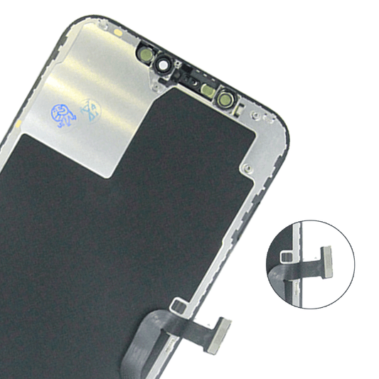 iPhone 12 Pro Max LCD Skärm - Svart (Tagen från ny iPhone)