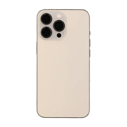 iPhone 13 Pro Max Back Cover Complete OEM Gold With Small Parts