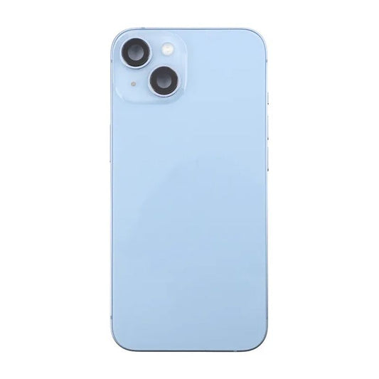 iPhone 14 Back Cover with Complete Frame - Blue