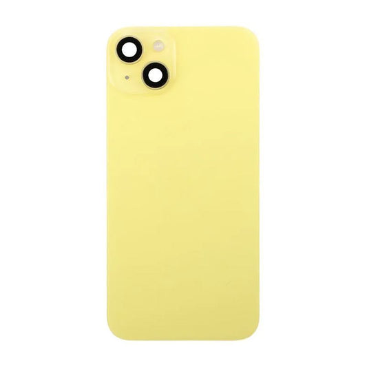 iPhone 14 Plus Baksida Glas Komplett - Gul