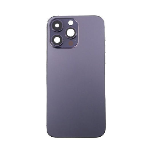 iPhone 14 Pro Max Back Cover with Full Frame - Purple