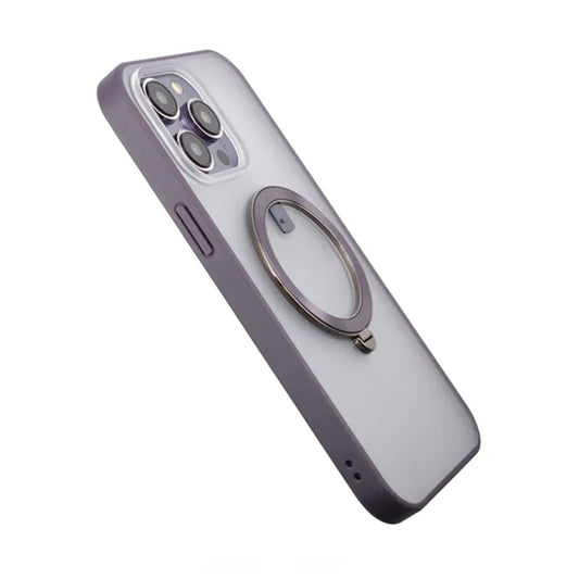 iPhone 14 Pro Skal med MagSafe Stativ Rvelon - Lila