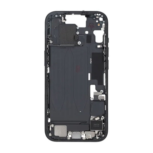 Mittenram med smådelar för iPhone 15 - Vit OEM