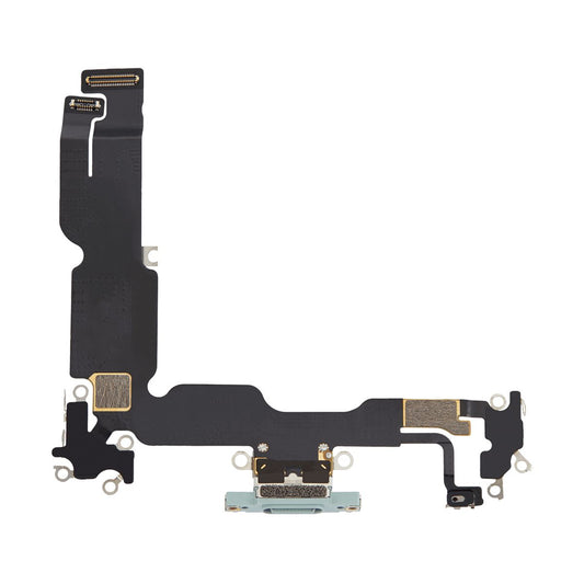 iPhone 15 Plus Charging Connector Flex Cable Green Original