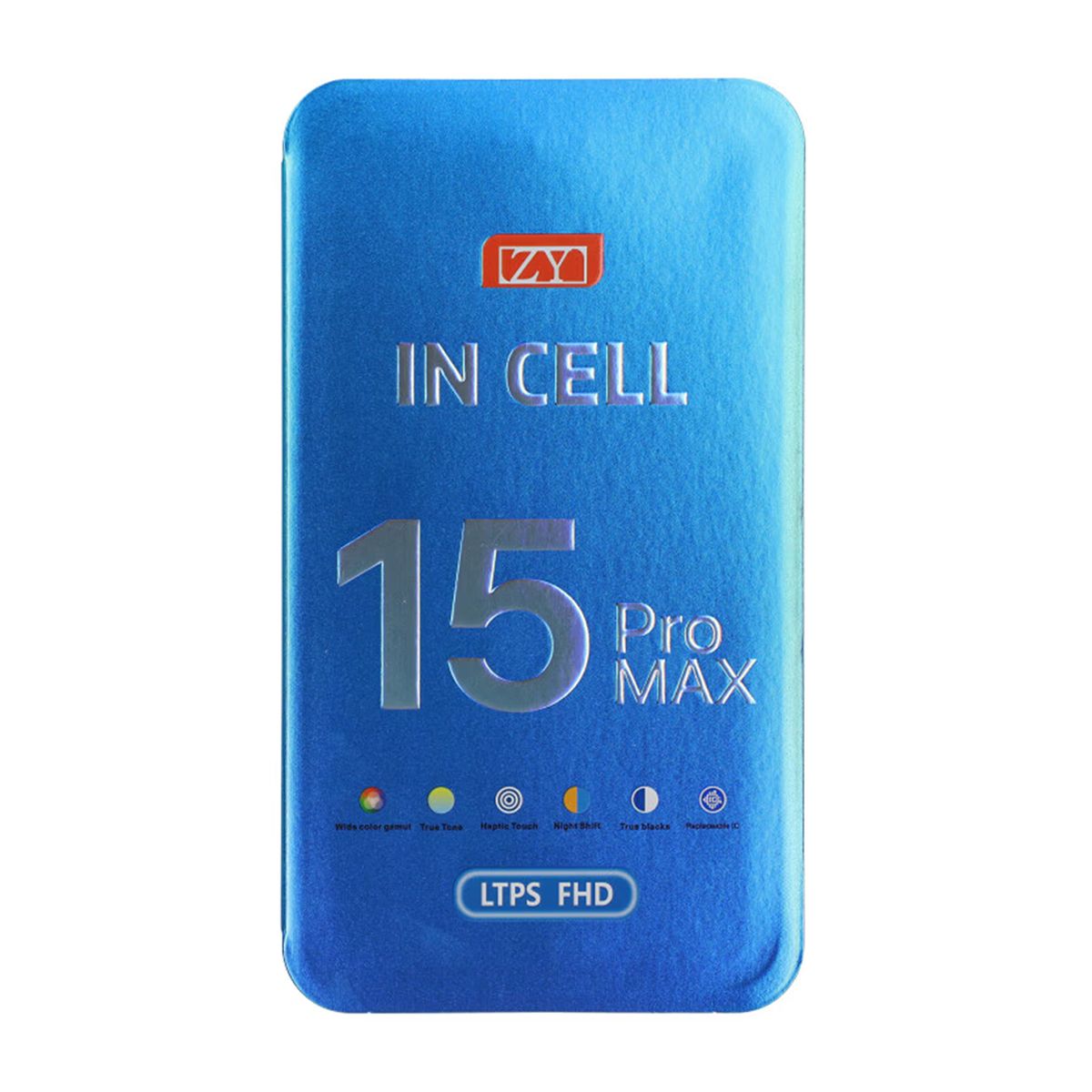 iPhone 15 Pro Max Display med LCD Skärm ZY In-Cell FHD COF