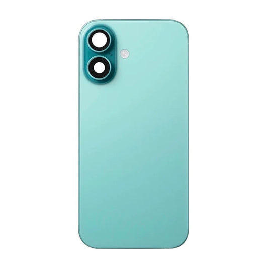 iPhone 16 Baksida Glas med smådelar - Grön