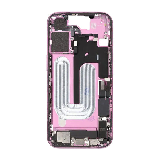 Mittenram med smådelar för iPhone 16 - Lila OEM