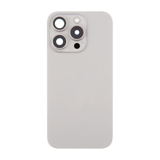 iPhone 16 Pro Max Baksida Glas Komplett OEM - Naturlig Titan