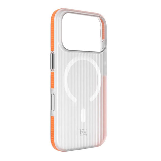 iPhone 17 Pro Case Corrugated with Magsafe Rvelon - Orange