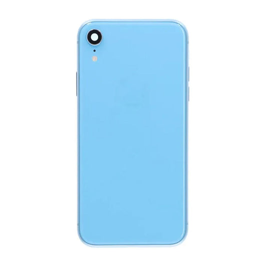 iPhone XR Back Cover Complete OEM Blue With Small Parts