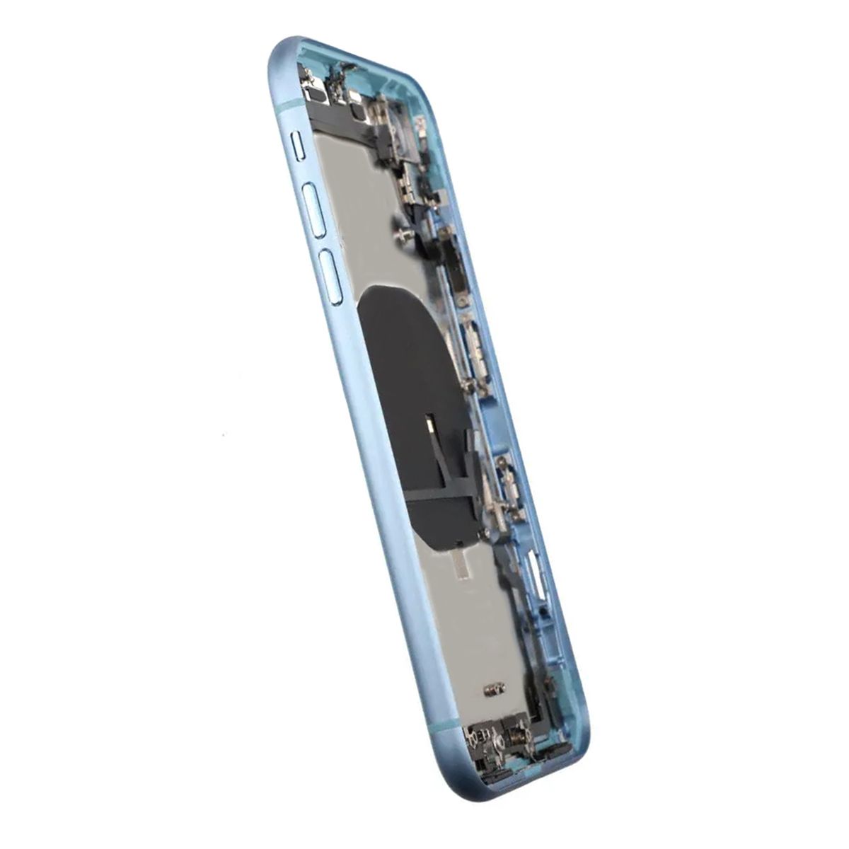 iPhone XR Back Cover Complete OEM Blue With Small Parts