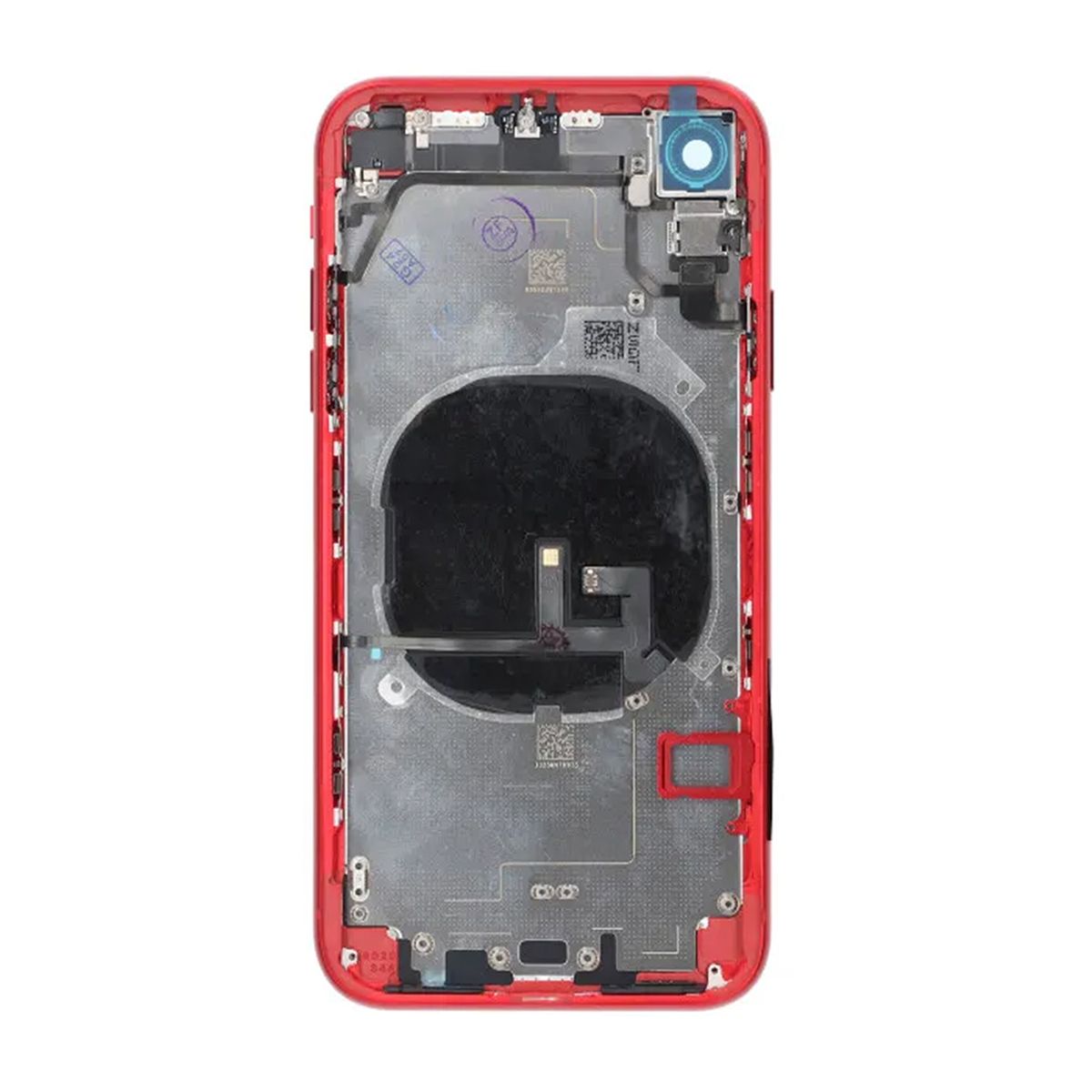 iPhone XR Back Cover Complete OEM Red With Small Parts