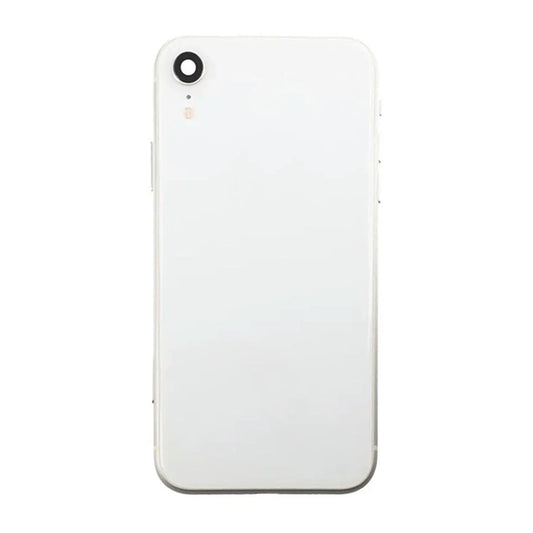 iPhone XR Back Cover Complete OEM White With Small Parts
