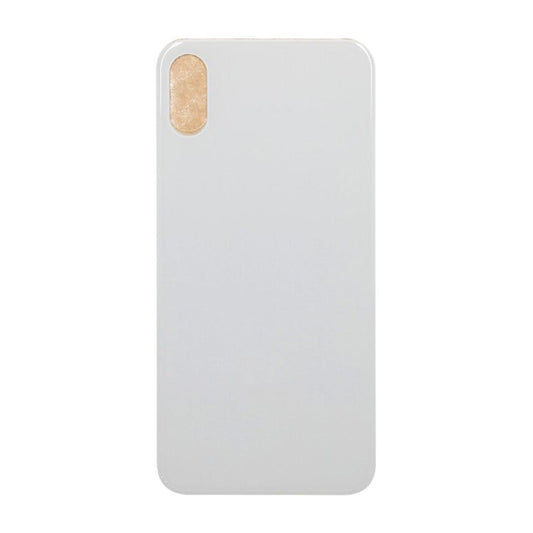 iPhone XS Baksida Glas - Vit