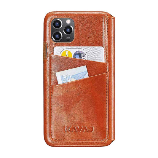 KAVAJ iPhone 12 Pro Max Fodral Dallas Brun
