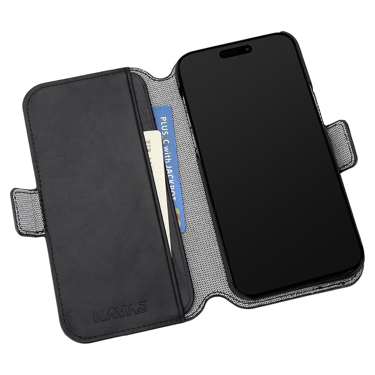 KAVAJ iPhone 14 Pro Max Fodral Phoenix Svart