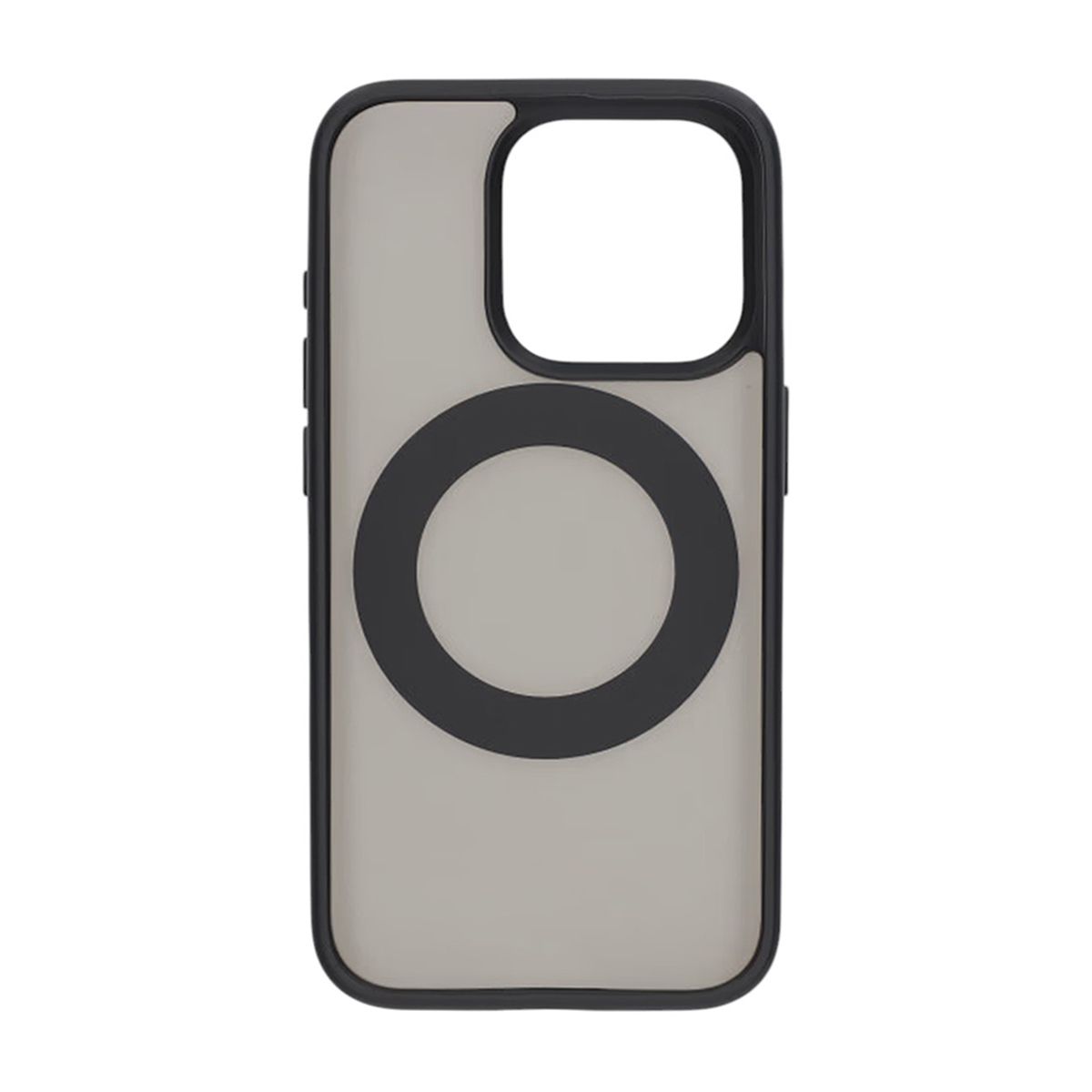 Matte case 360 rotating bracket Mobile Phone Case For iPhone 15 Pro Black