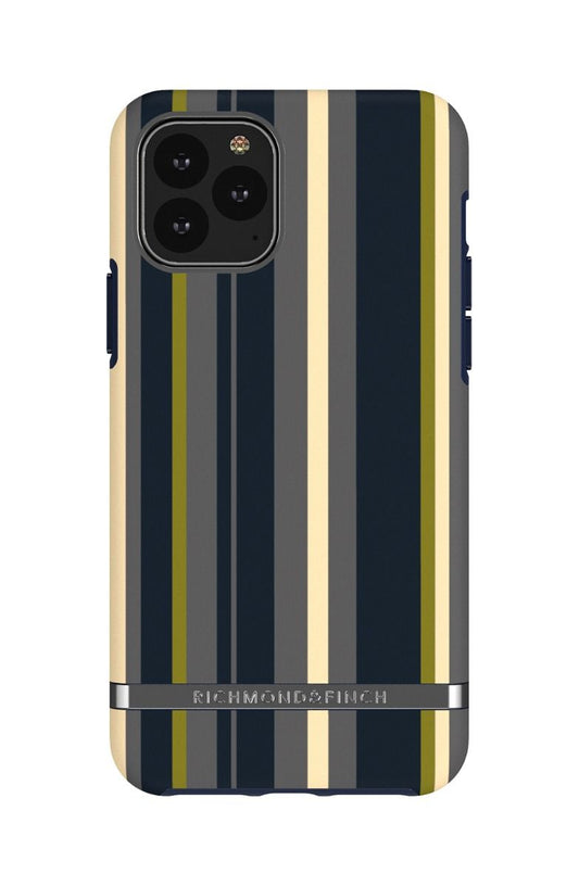 Richmond and Finch Navy Stripes iPhone 11 Pro Max