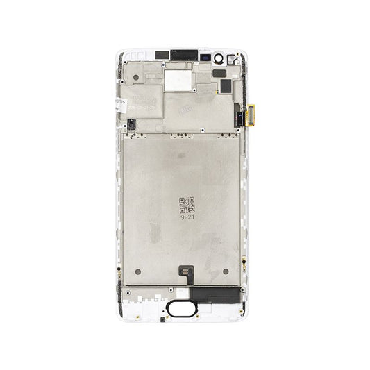 OnePlus 3/3T Skärm med LCD Display - Vit