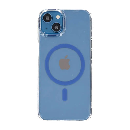 iPhone 15 Shockproof Phone Case with Magsafe - Blue