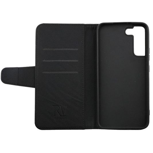 Samsung S22 Plus 6G Wallet Case with Extra Card Slots Rvelon - Black