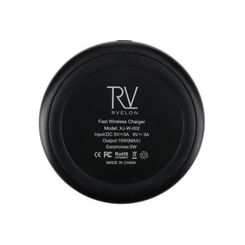 Rvelon 2-i-1 Trådlös Laddare 15W