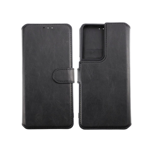 RV Magnetic Wallet Case-Galaxy S21 Ultra-Black