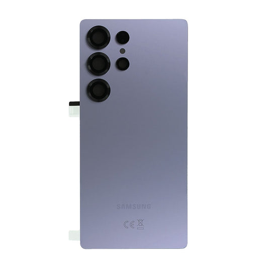 Samsung Galaxy S25 Ultra Back Cover Original - Titanium Silver Blue