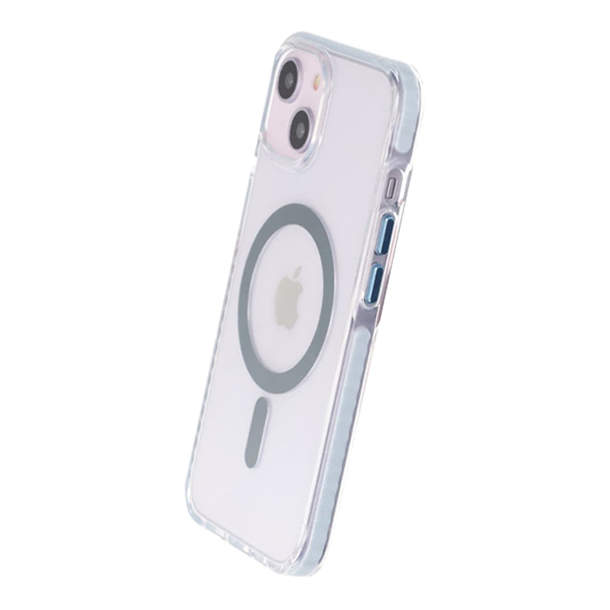 iPhone 13/14 Mobilskal Magnet Dubbelskydd - Blå