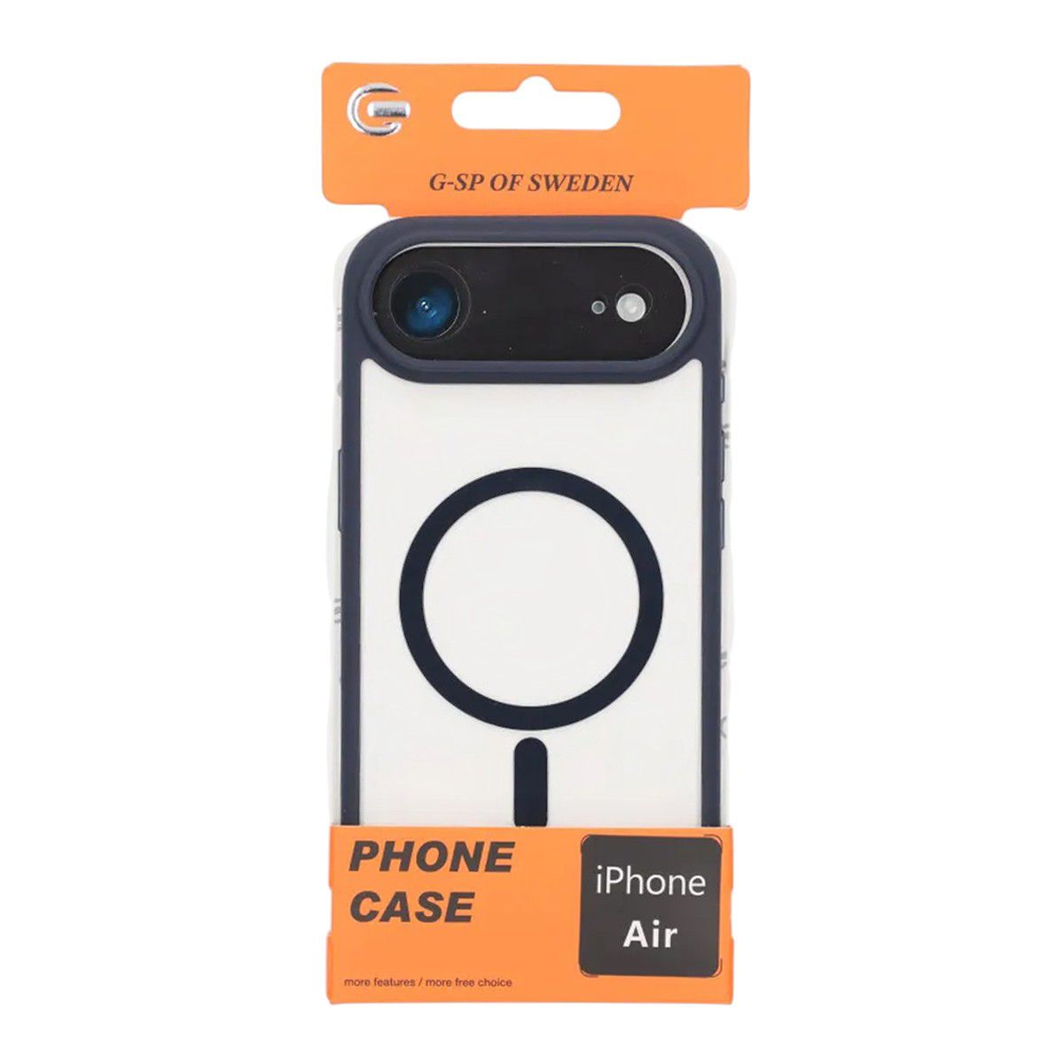 Skal för iPhone Air med MagSafe & Kameraskydd - Blå
