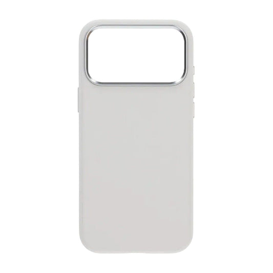 Mobilskal konstläder med Magsafe för iPhone 17 Pro - Vit