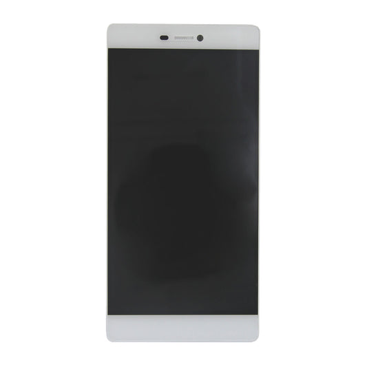 Huawei P8 Skärm med LCD Display med Batteri Original - Vit image 1