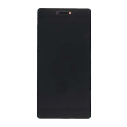 Huawei P8 Skärm med LCD Display med Batteri Original - Svart image 2