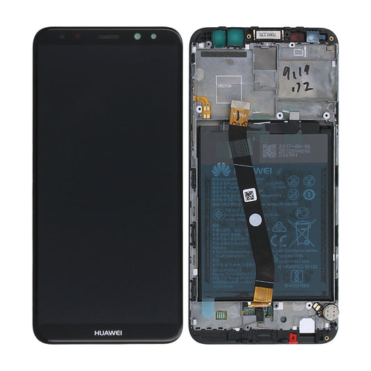 Huawei Mate 10 Lite Skärm + LCD och Batteri Original - Svart image 1