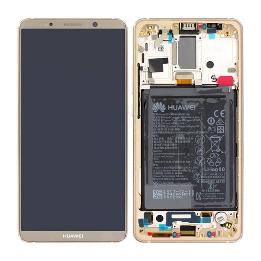 Huawei Mate 10 Pro Skärm med LCD Display + Batteri Original - Brun image 1