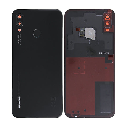 Huawei P20 Lite (ANE-L21) Baksida Original - Svart image 1