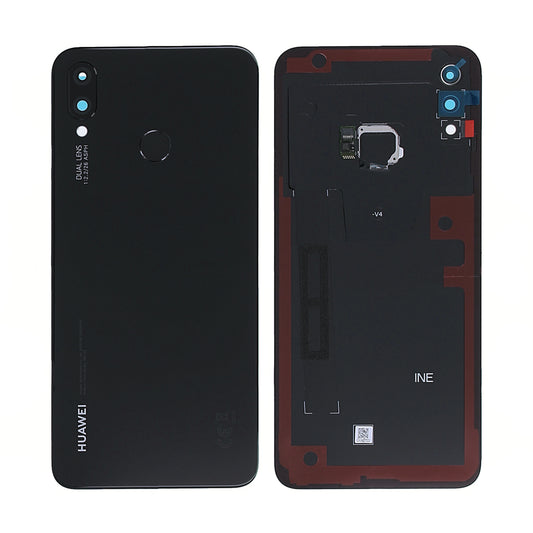 Huawei P Smart Plus Baksida/Batterilucka Original - Svart image 1
