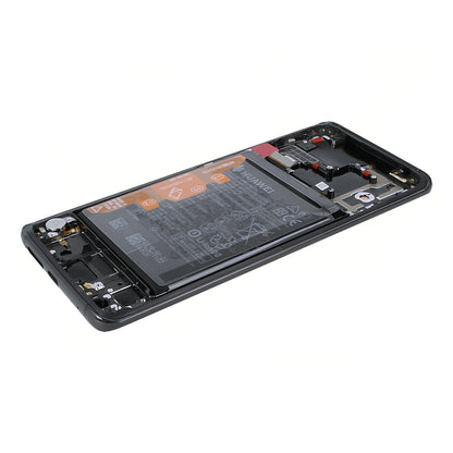 Huawei Mate 20 Pro Skärm med LCD Display med Batteri Original - Svart image 5
