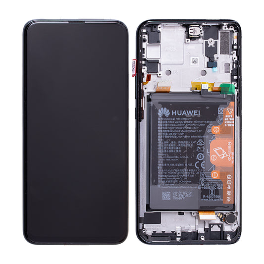 Huawei P Smart Z Display LCD Display Original + Batteri - Svart image 1