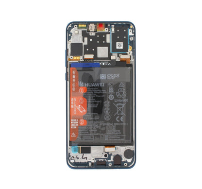 Huawei P30 Lite Edition Skärm/Display med Batteri Original - Blå image 3